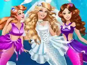 Jwèt Mermaid Doll Wedding sou entènèt