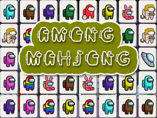 Jwèt Among Impostor Mahjong Connect sou entènèt