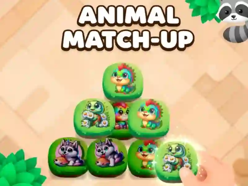 Jwèt Animal Match-Up sou entènèt