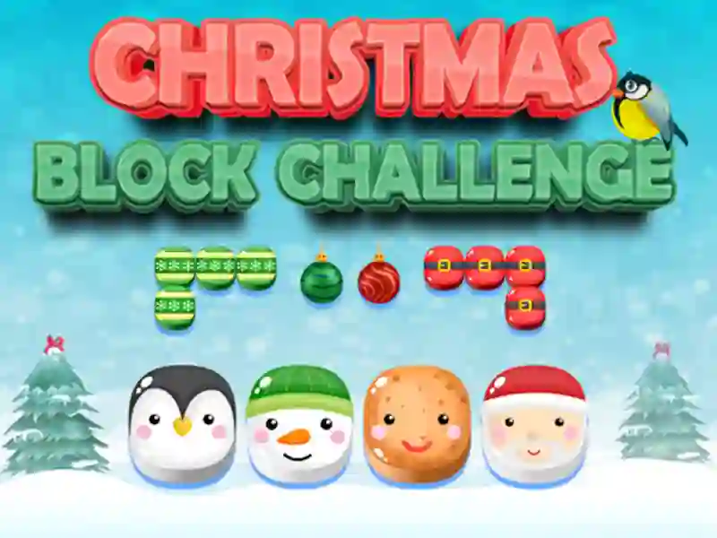 Jwèt Christmas Block Challenge sou entènèt