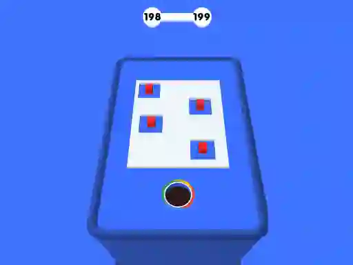 Jwèt Hole 3d Color Block Game sou entènèt