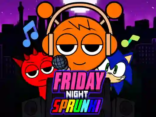 Jwèt Friday Night Sprunki sou entènèt