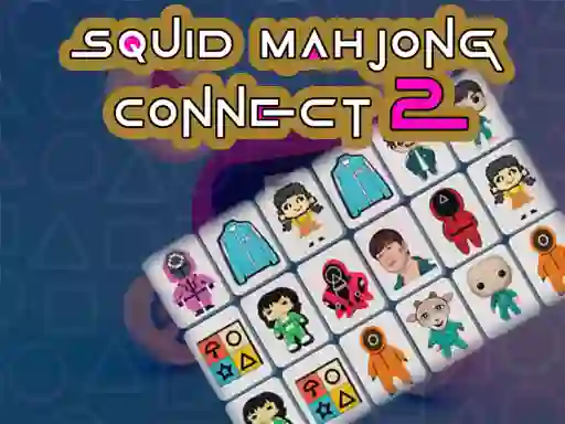 Jwèt Squid Mahjong Connect 2 sou entènèt
