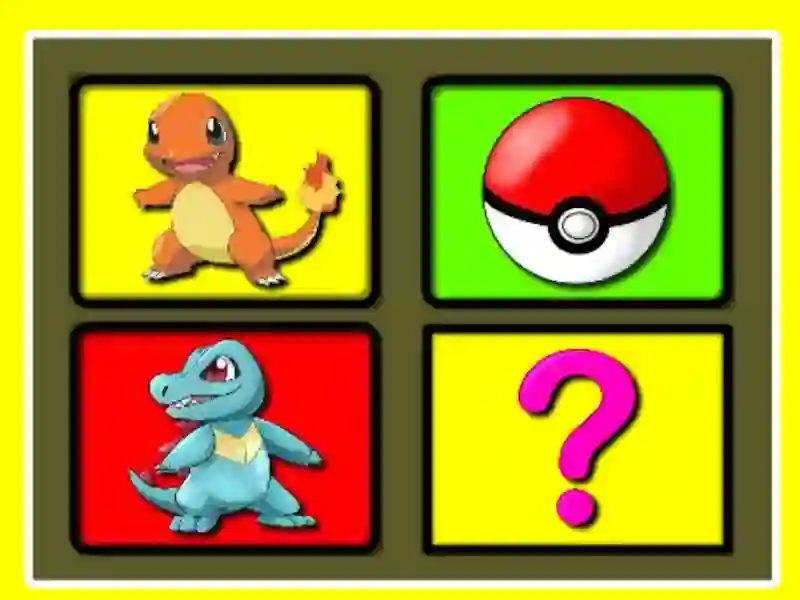 Jwèt Pokemon Memory Time sou entènèt