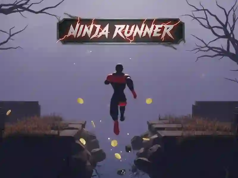 Jwèt Ninja Runner sou entènèt