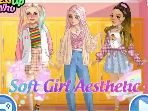 Jwèt Soft Girl Aesthetic sou entènèt