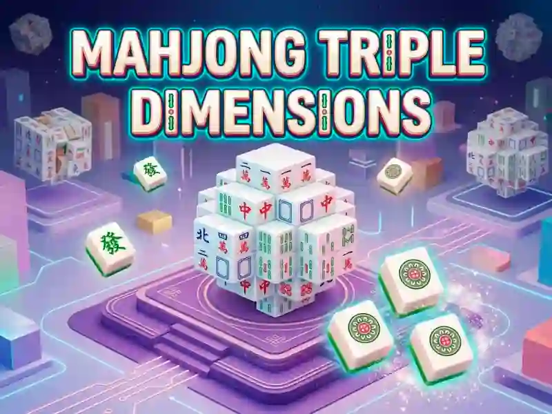 Jwèt Mahjong Triple Dimensions sou entènèt