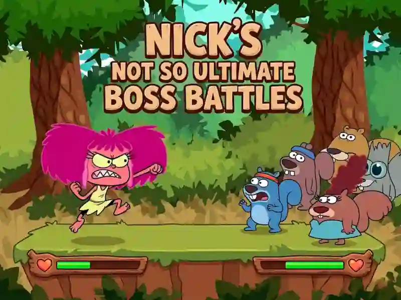 Jwèt Nick's Not so Ultimate Boss Battles sou entènèt