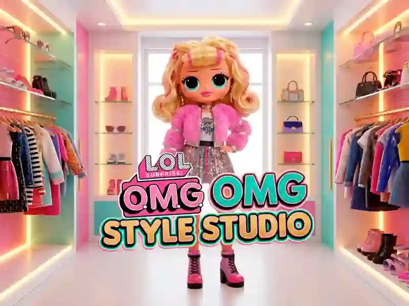 Jwèt LOL Surprise OMG™ Style Studio sou entènèt