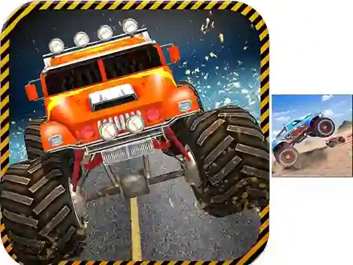 Jwèt Monster Truck Racing Legend sou entènèt