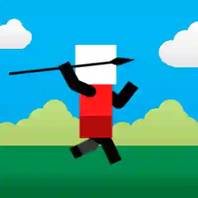 Jwèt Spear Toss sou entènèt