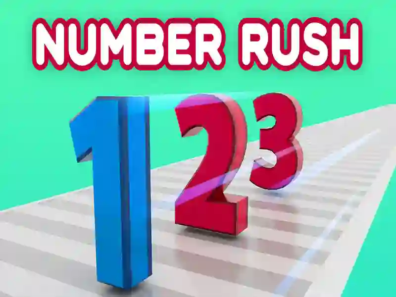 Jwèt Number Rush sou entènèt