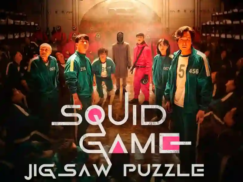 Jwèt Squid Game Jigsaw Game sou entènèt