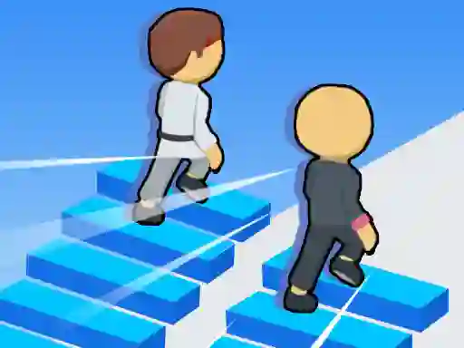 Jwèt Stair Run Online 2 sou entènèt