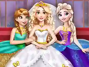 Jwèt Goldie Princess Wedding sou entènèt