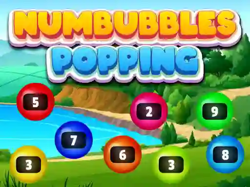 Jwèt Numbubbles Popping sou entènèt