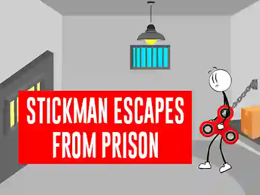 Jwèt Stickman Escapes From Prison sou entènèt