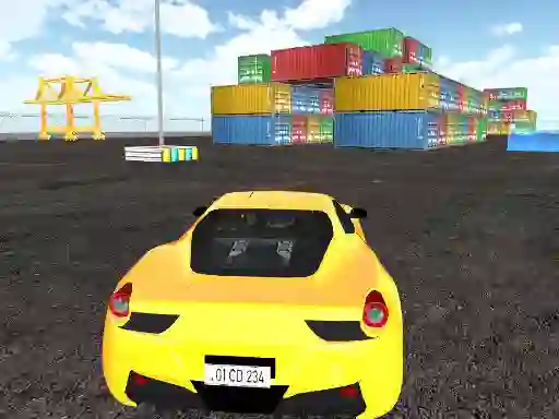 Jwèt Dockyard Car Parking sou entènèt