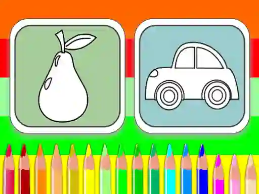 Jwèt Fun Coloring Book sou entènèt