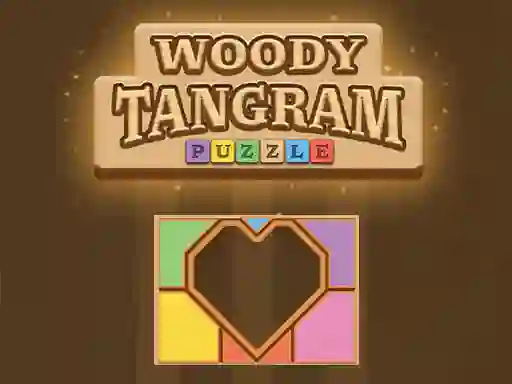 Jwèt Woody Tangram Puzzle sou entènèt