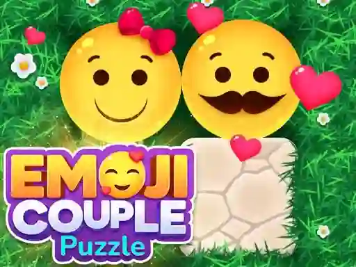 Jwèt Emoji Couple Puzzle sou entènèt