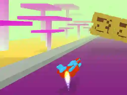 Jwèt Spaceship Race sou entènèt