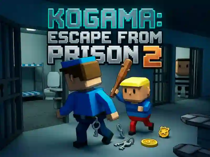Jwèt Kogama: Escape from prison 2 sou entènèt