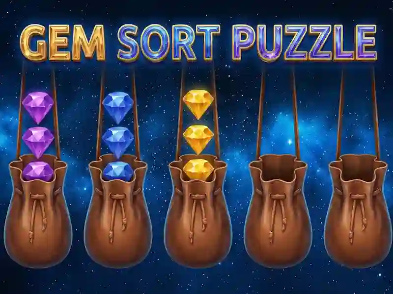 Jwèt Gem Sort Puzzle sou entènèt