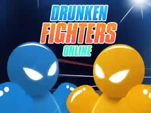 Jwèt Drunken Fighters Online sou entènèt