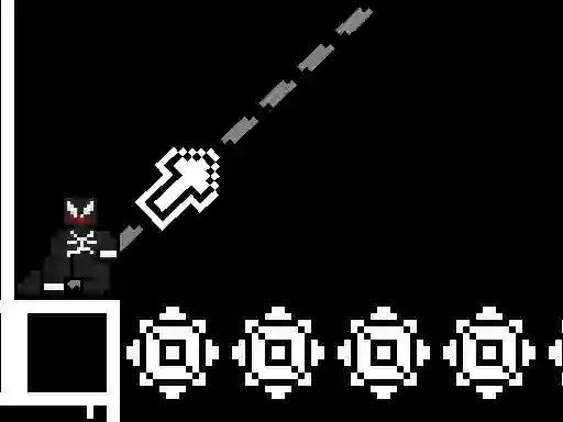 Jwèt 8bit Black Ropeman sou entènèt