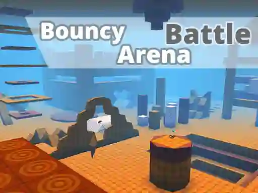 Jwèt Kogama: Bouncy Arena Battle sou entènèt