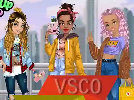 Jwèt VSCO Girl Fashion sou entènèt