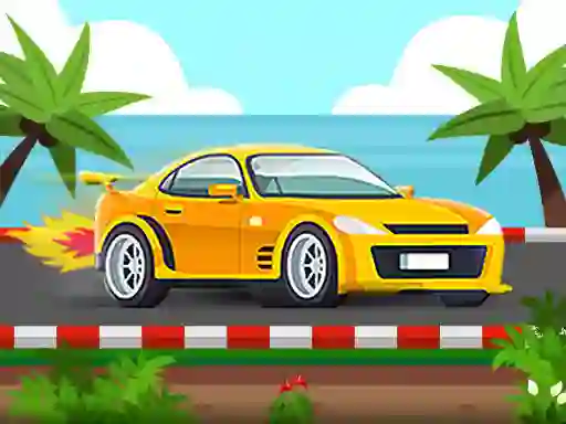 Jwèt 2D Car Racing sou entènèt
