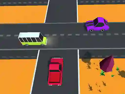 Jwèt Highway Cross Crazzy Traffic sou entènèt