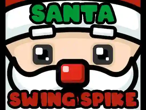 Jwèt Santa Swing Spike sou entènèt