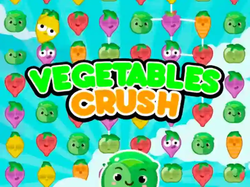 Jwèt Vegetables Crush sou entènèt
