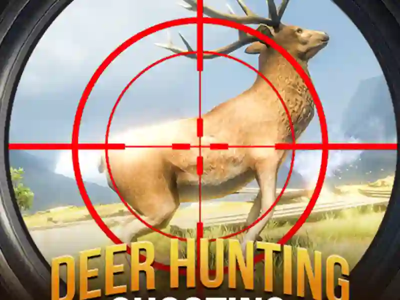 Jwèt Deer Hunting Sniper Shooting sou entènèt