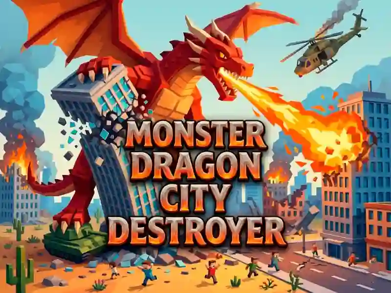 Jwèt Monster Dragon City Destroyer sou entènèt