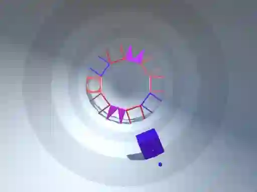Jwèt Shape Tunnel sou entènèt