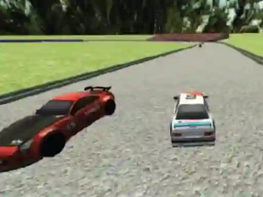 Jwèt Police Racing Car sou entènèt