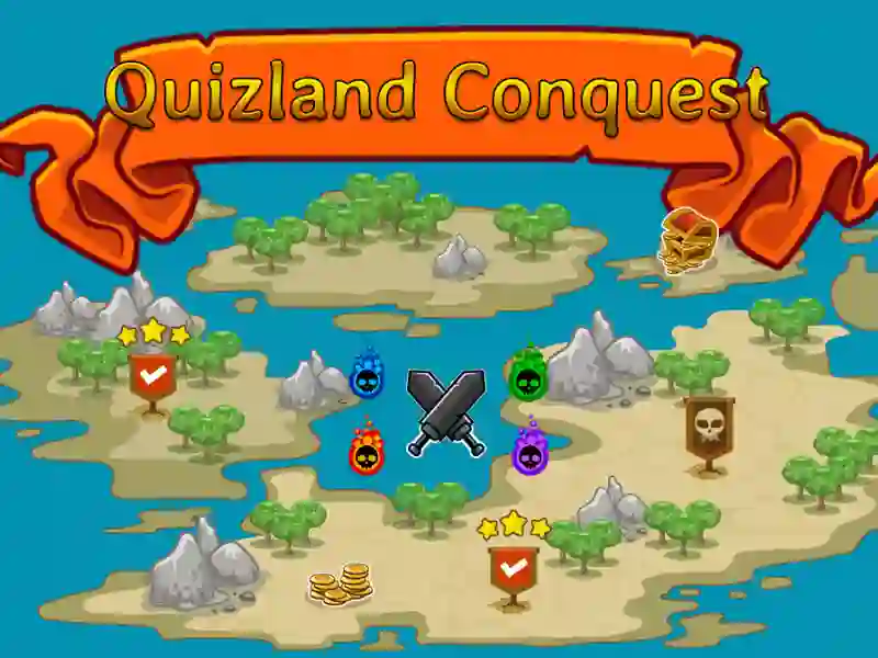 Jwèt Quizland Conquest sou entènèt