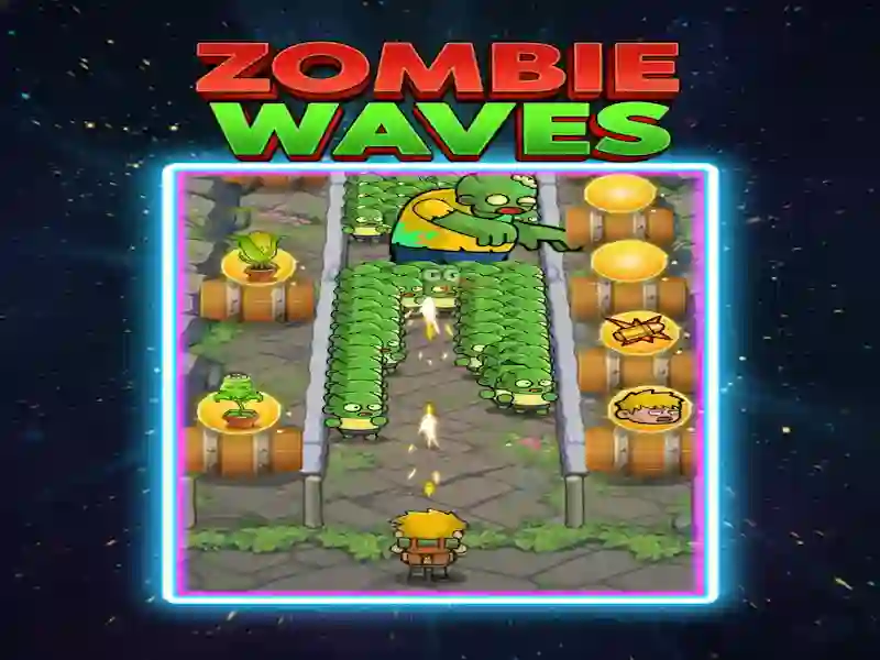 Jwèt Zombie Waves sou entènèt