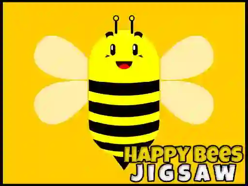 Jwèt Happy Bees Jigsaw sou entènèt
