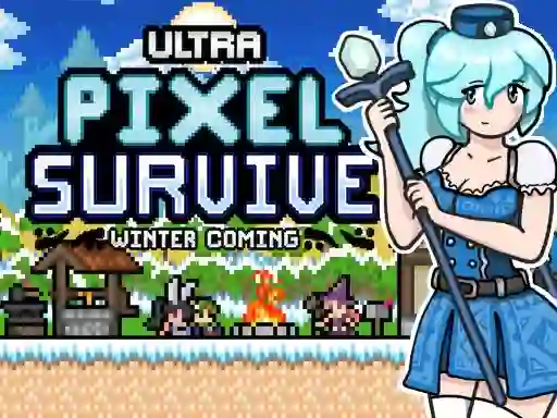 Jwèt Ultra Pixel Survive Winter Coming sou entènèt
