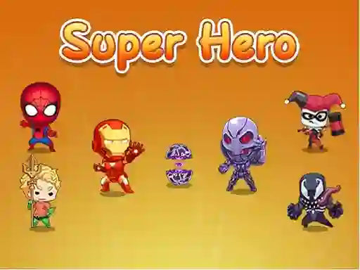 Jwèt Super Hero Merge sou entènèt