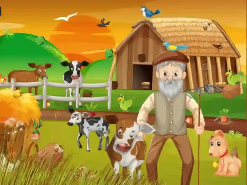 Jwèt Farm Hidden Objects sou entènèt