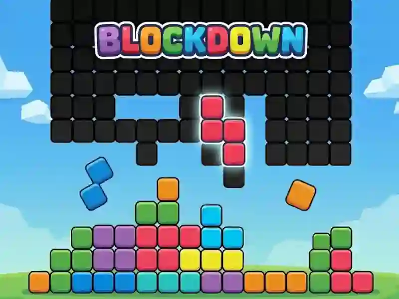 Jwèt BlockDown sou entènèt