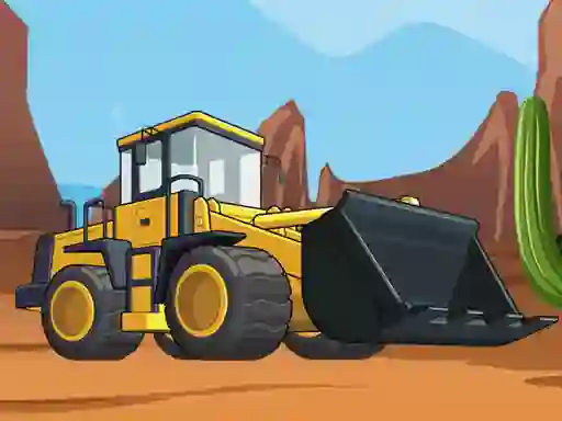 Jwèt Bulldozer Jigsaw sou entènèt