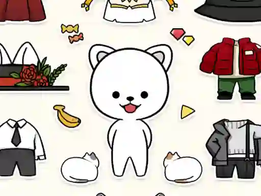 Jwèt Pet Doll Creator sou entènèt