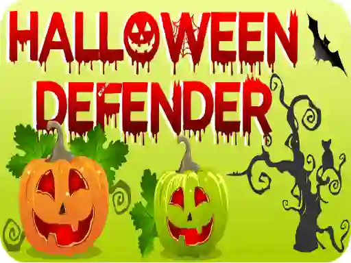 Jwèt Halloween Defender sou entènèt